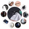 Eyeglasses Cleaning Microfiber Cloth Keychain Pouch