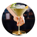 Stainless Steel Martini Glass Durable Chilled Cocktail Cup
