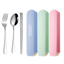 3 Pieces Stainless Steel Tableware Set