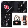 Three-digit Combination TSA Approved Luggage Locks