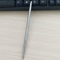 Metal Pen W/ Electroplated Stand Cap, Refillable Slim Body