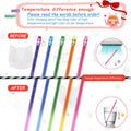 Color Changing Mood Metallic Glitter Pencil With Eraser