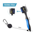 Retractable Nail Head Golf Club Cleaner