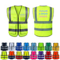 Multi-Pocket Reflective Safety Vest