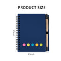 Lined Spiral Notepad with Pen