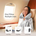 Portable Push Inflatable Neck Pillow