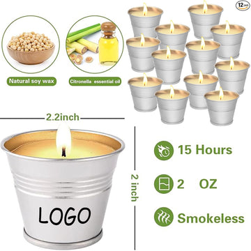Patio Home Backyard Camping Citronella Candle