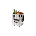 Foldable Shopping Luggage Bag With Wheels