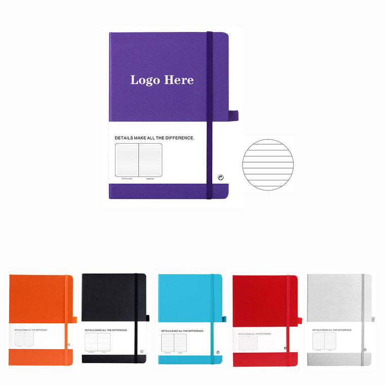 A5 Hardcover Notebook With Elastic Band