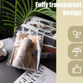 Thickened Pvc Transparent Plastic Gift Bag With Handle