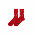 Christmas Socks Colorful Fun Cotton Crew Socks