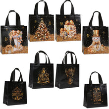 Christmas Non-Woven Shopping Tote Bag with Lamination