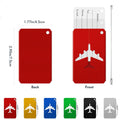 Aluminum Travel ID Tag
