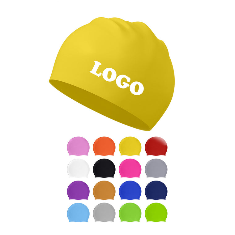 Fashion Solid Color Swim Cap