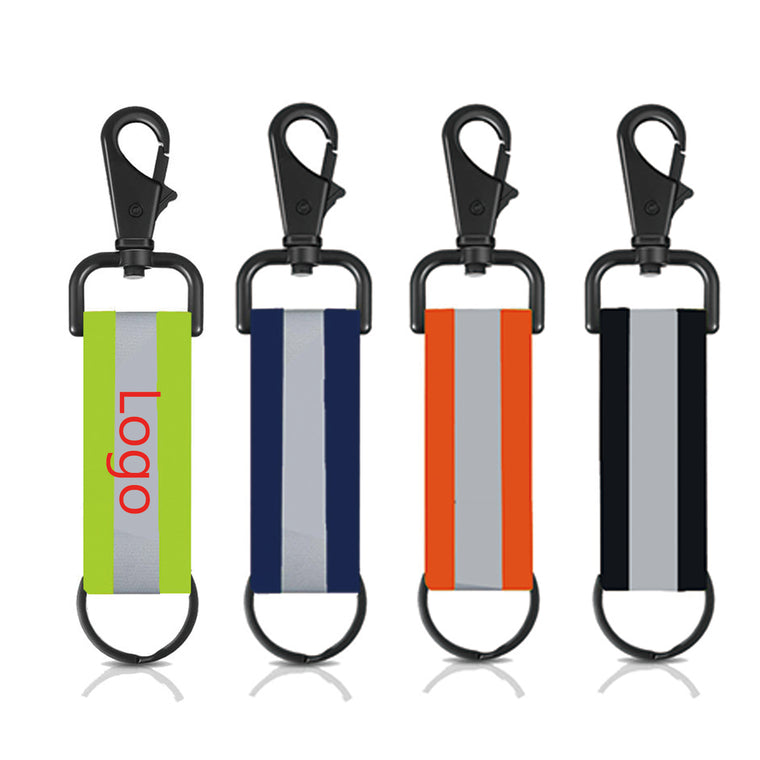 Reflective Firefighter Keychain Accessory