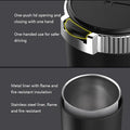 With Lid Windproof LED Light Portable Car Ashtray Trash