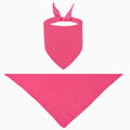 Polyester Full Color Triangle Pet Bandanna (25"x17"x17")