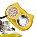 Slow Feeder Dog Bowls Stainless Steel