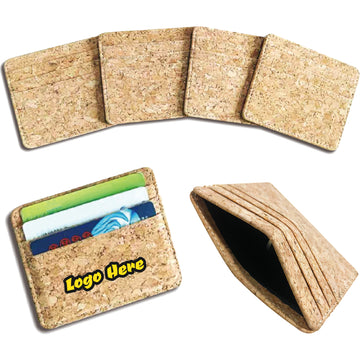 Multi-Functional Eco-Friendly Cork Card Holder