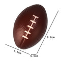 Custom Logo Mini Football Stress Ball