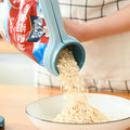 Food Bag Dispenser With Sealing Clip