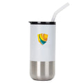 Full Color Insulated Custom Tumbler w/ Straw - 16 oz.