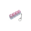 Mini Keyboard Keychain Glowing Finger Clicker Decompression Toys