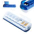 14-Compartment Weekly Pill Organizer With Two Sides
