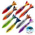 8-Pack Shark Underwater Diving Torpedo Toys