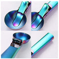 Polished Stainless Steel Ice Cream Spoon With Trigger