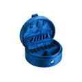 D-Shaped Velvet Jewelry Box