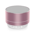 Portable Metal Bluetooth Speaker With Led Light