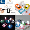 Mini Mobile Phone Stand With Collapsible LED  Bulb