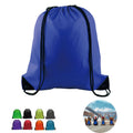 210D RPET Drawstring Backpack Lightweight Gym Bag