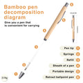 Eco Friendly Bamboo Ballpoint Pen