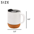 Ceramic Coffee Mug With Cork Bottom