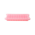 Flexible Silicone Ice Cube Tray With Lid