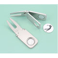 All Metal 3-in-1 Golf Divot Tool