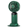 Digital Display Folding Handheld Mini Fan