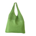 Chic Retro Crochet Beach Bag - Handwoven