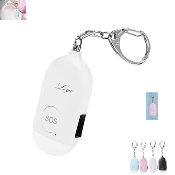 Portable Rechargeable Personal Keychain Alarm