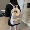 Lightweight Polyester Backpack For Women, Large Capacity