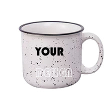 Spotted Ceramic Campfire Mug