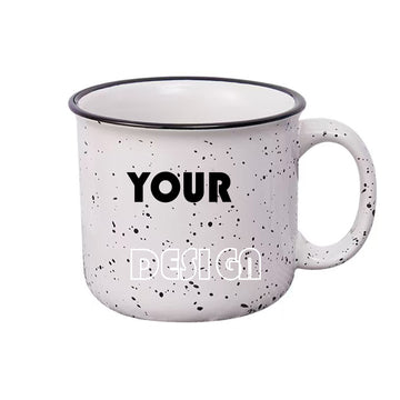 Spotted Ceramic Campfire Mug