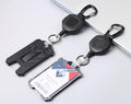 Badge Holder Retractable Heavy Duty Carabiner