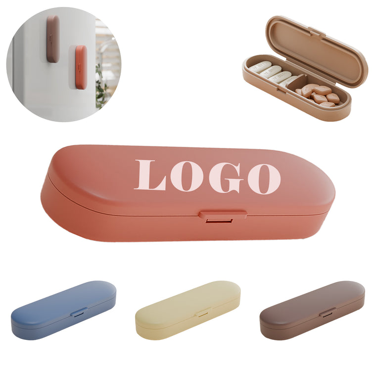 Light Shielding Pill Box With Magnetic