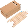 6 Color Wooden Pencil Set in Box