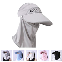 Sun Hat With Mask Neck Flap