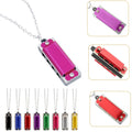 4 Hole 8 Tone Mini Necklace Harmonica