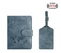 RFID Blocking Passport Holder And Luggage Tag Set